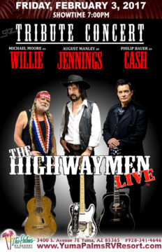 2017-02-03 Highwaymen [SOLD OUT] – Tribute Concert