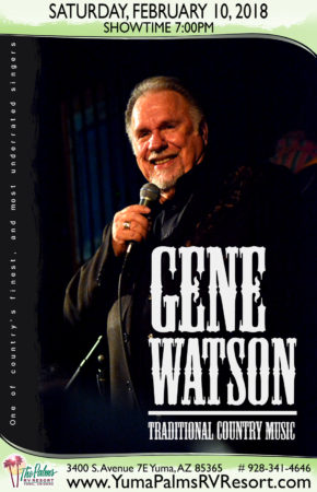 2018-02-10 Gene Watson – Live Concert