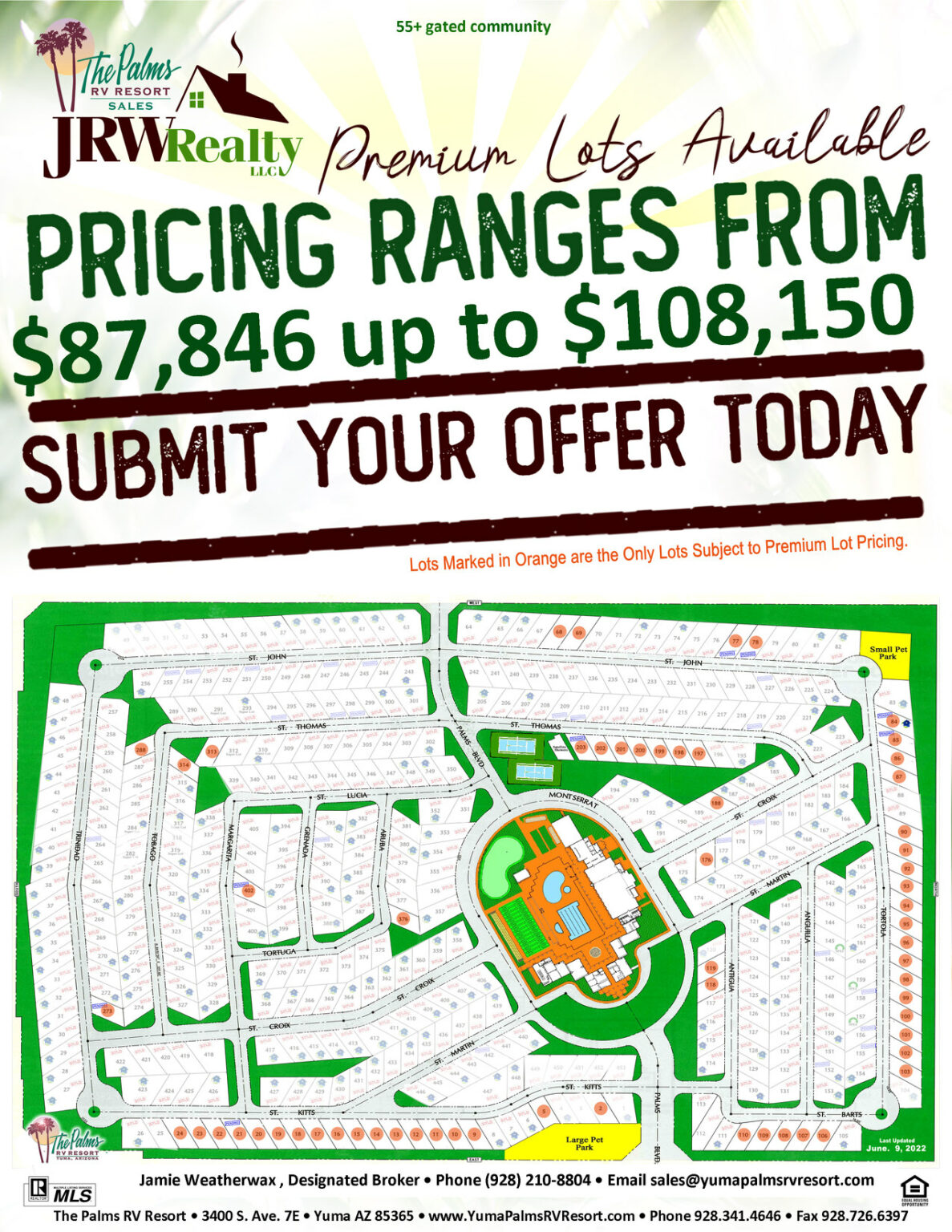 The Palms RV Resort » Yuma, Arizona