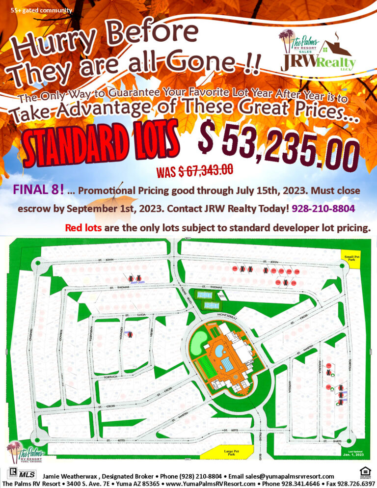 The Palms RV Resort » Yuma, Arizona