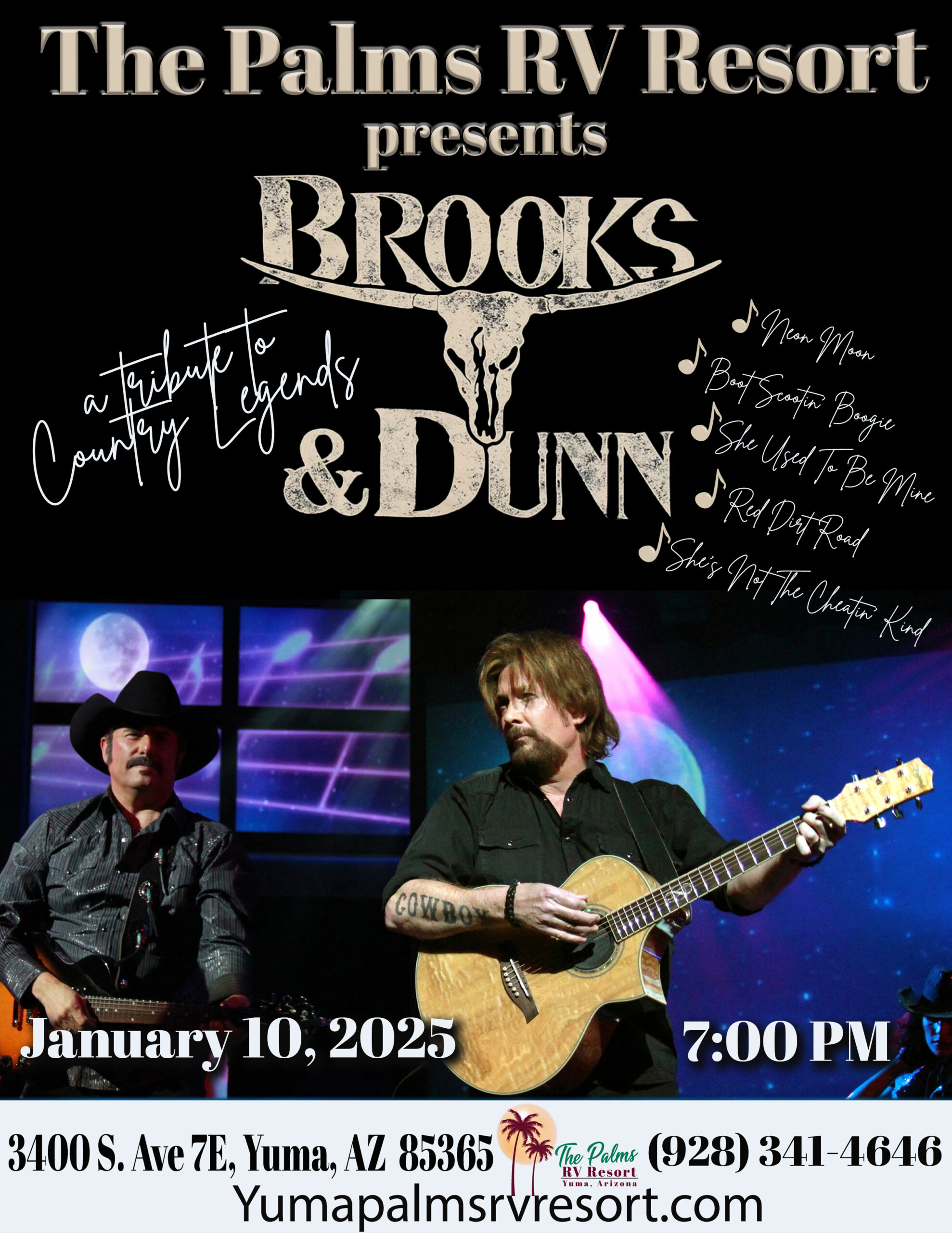Concert Tribute to Brooks & Dunn » The Palms RV Resort