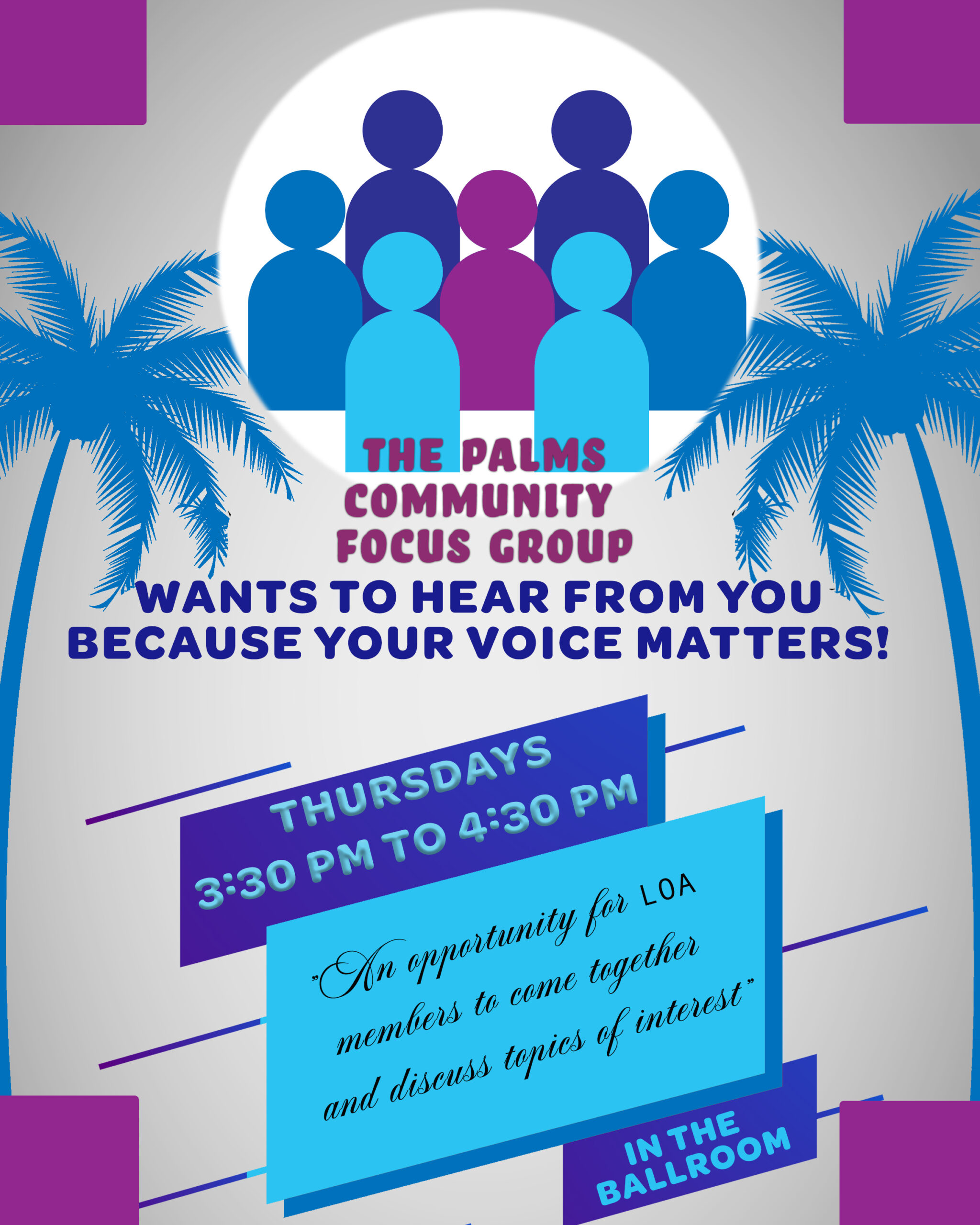 The Palms Community Focus Group » The Palms RV Resort