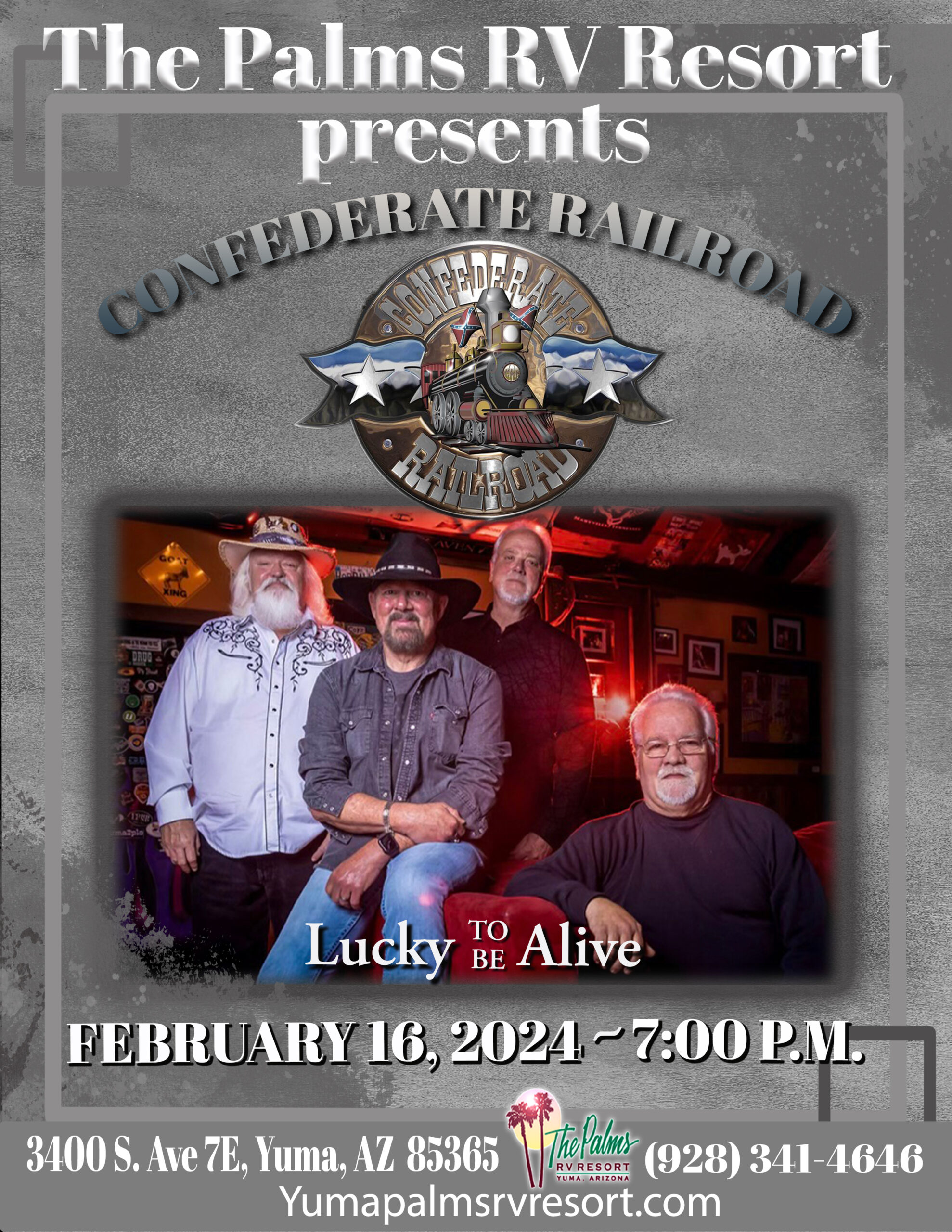 Confederate Railroad (Live) » The Palms RV Resort