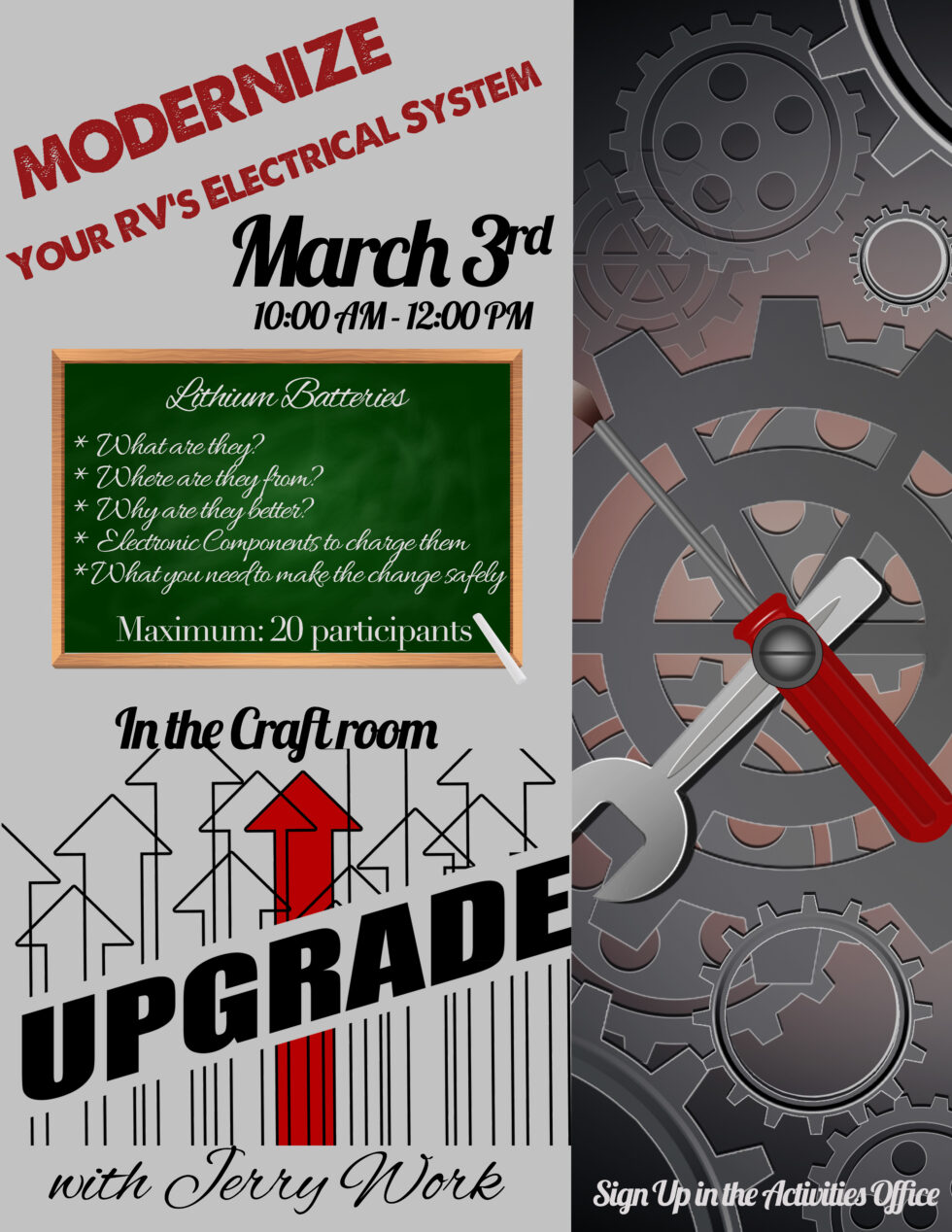 Modernize your RV's Electrical System » The Palms RV Resort