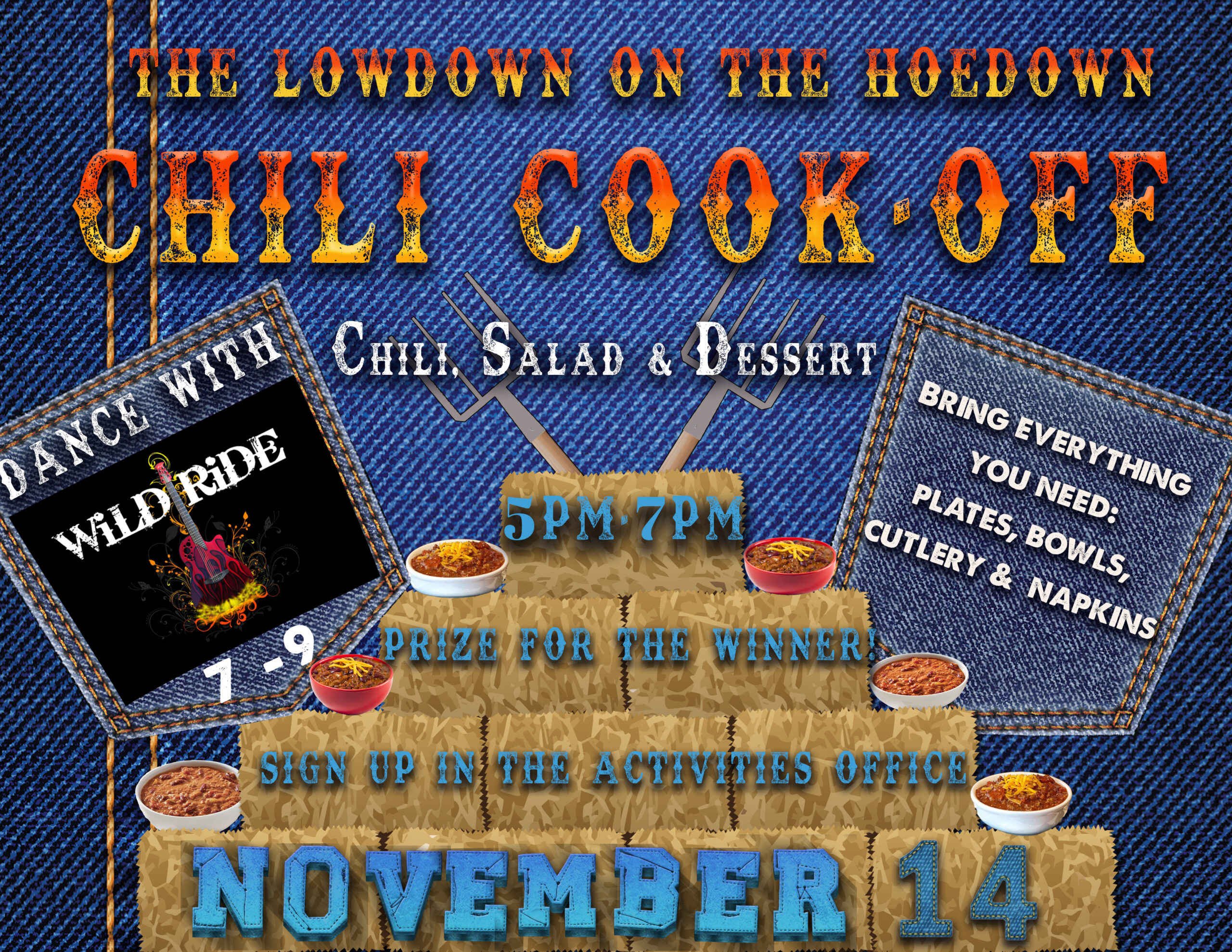 Chili Cookoff Potluck Dinner/Hoedown » The Palms RV Resort